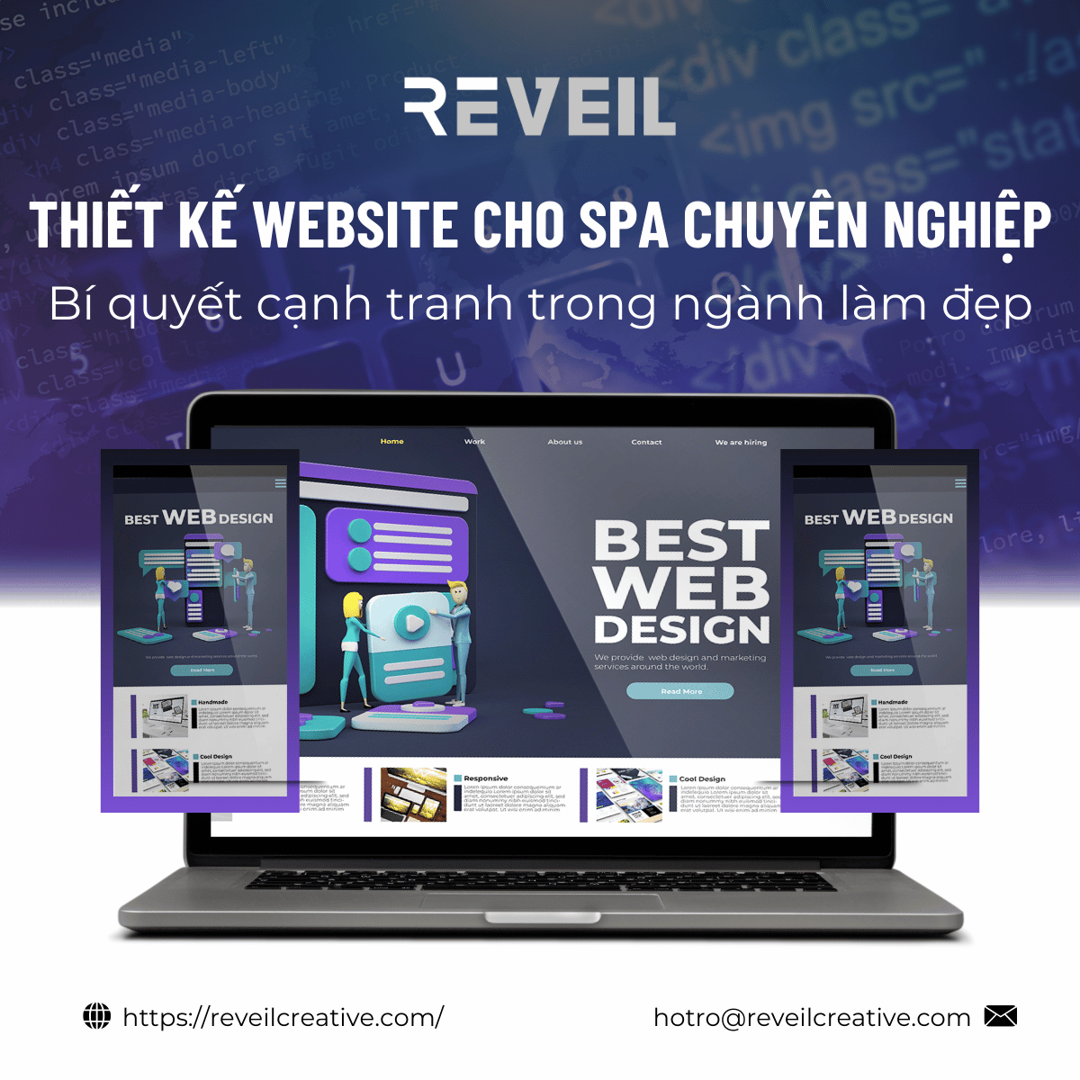 Thiết kế website cho spa chuyên nghiệp – Bí quyết cạnh tranh trong ngành làm đẹp